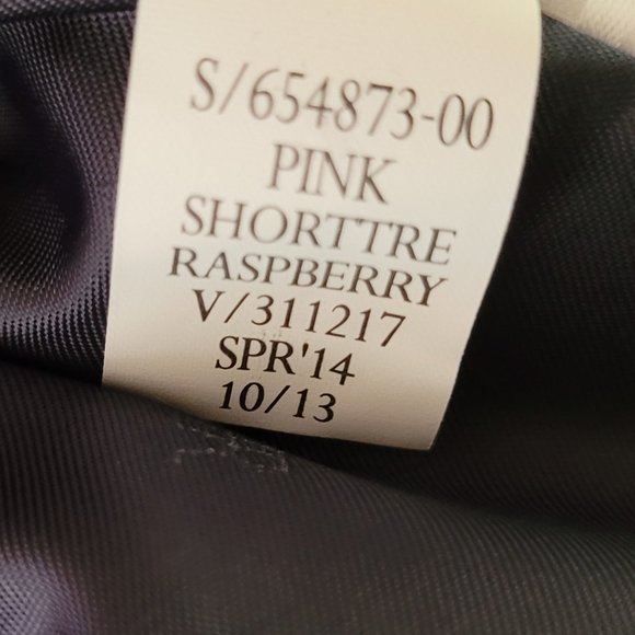 Banana Republic Fuchsia Pink Short Cotton Peacoat US S - Picture 9 of 12